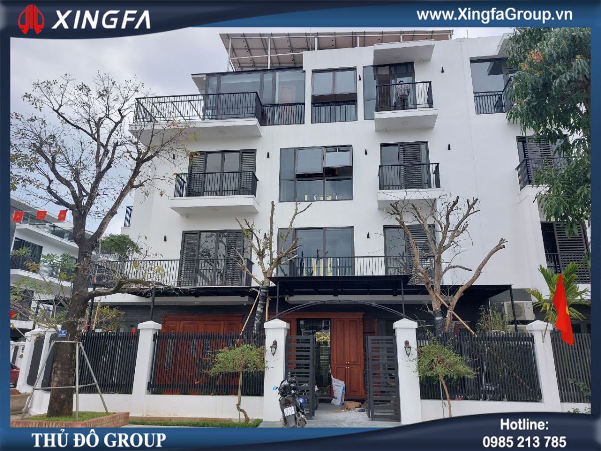 Thủ Đô Group Lắp Đặt Cửa Nhôm XINGFA Tại Eden Rose Thanh Trì, Hà Nội