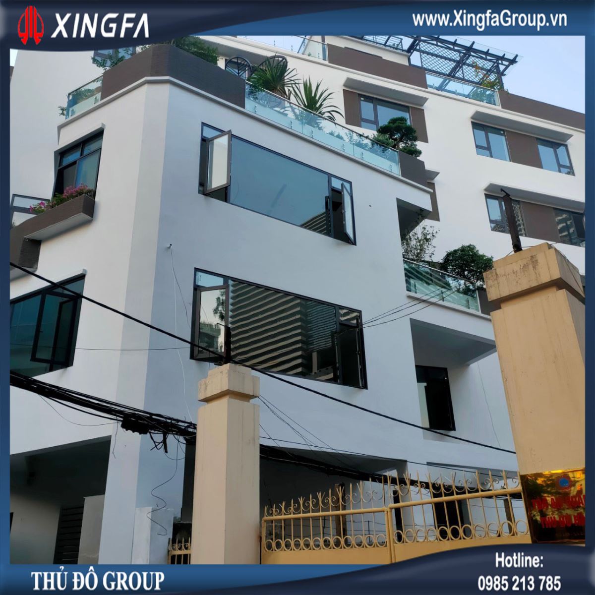 Thủ Đô Group Thi Công Cửa Nhôm XINGFA Tại Xã Đàn, Đống Đa, Hà Nội