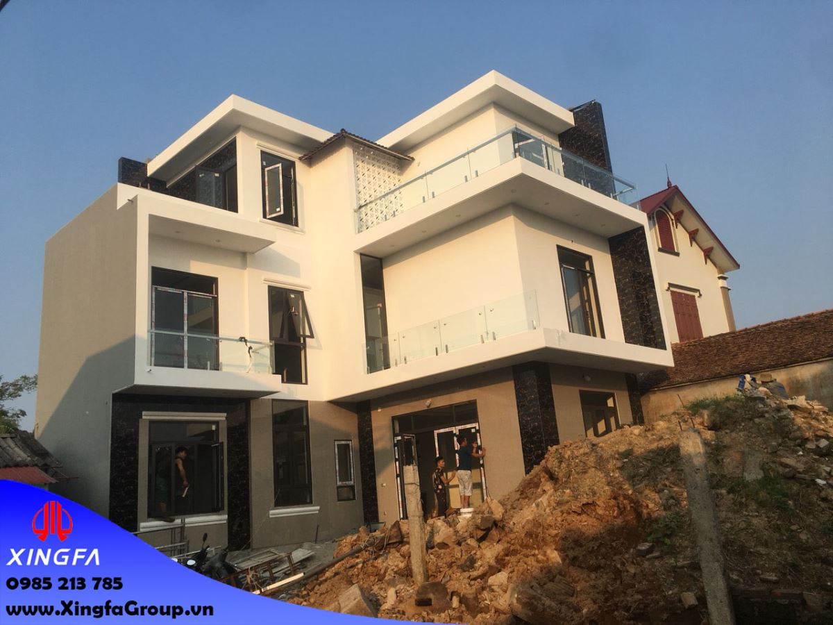 Thủ Đô Group Lắp Đặt Cửa Nhôm XINGFA Chính Hãng Tại Yên Dũng, Bắc Giang