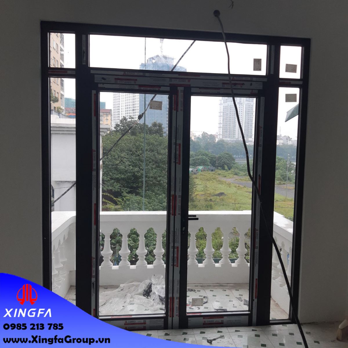 Thủ Đô Group Lắp Đặt Cửa Nhôm XINGFA Tại Ngọc Khánh, Ba Đình, Hà Nội