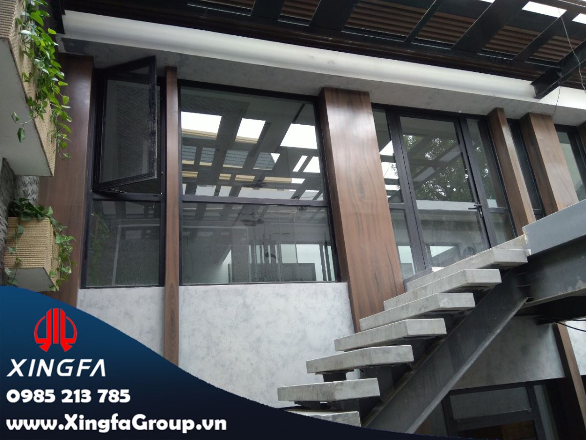 Thủ Đô Group Thi Công Cửa Nhôm XINGFA Tại Minh Khai, Hải Phòng