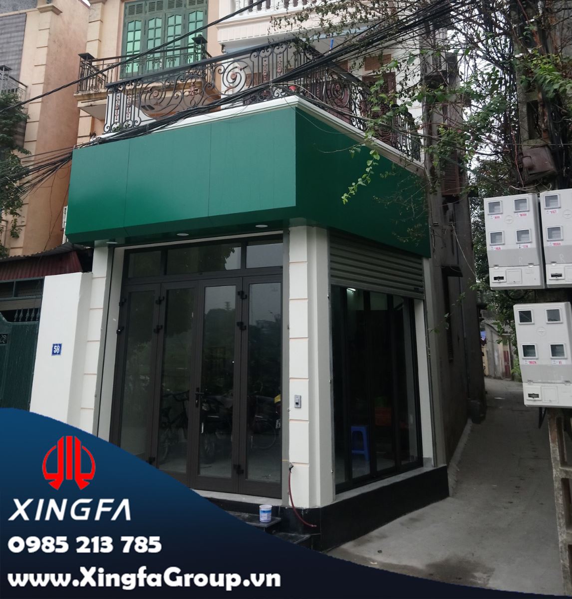 Thủ Đô Group Lắp Đặt Cửa Nhôm XINGFA Tại Kim Quan, Long Biên, Hà Nội