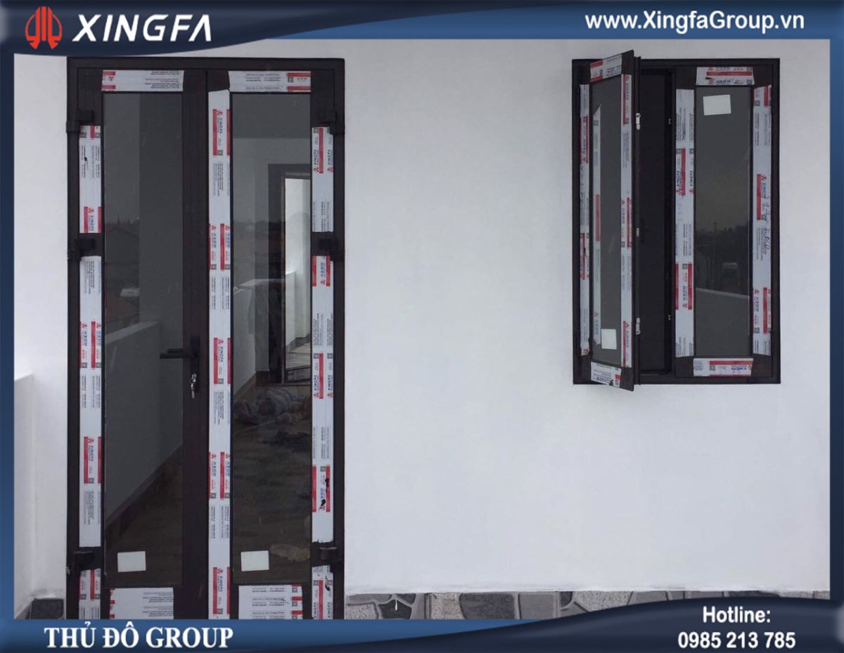 Thủ Đô Group Lắp Đặt Cửa Nhôm XINGFA Tại Kim Nỗ, Đông Anh, Hà Nội