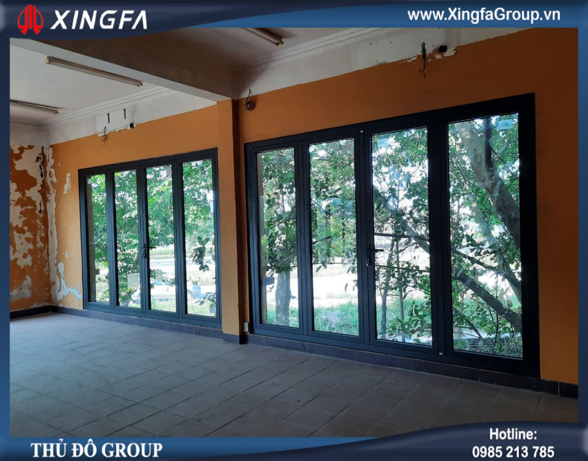 Thủ Đô Group Lắp Đặt Cửa Nhôm XINGFA Tại KCN Hà Bình Phương, Thường Tín, Hà Nội