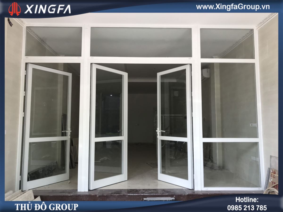 Thủ Đô Group Lắp Đặt Cửa Nhôm Kính XINGFA Tại Tây Hồ, Hà Nội
