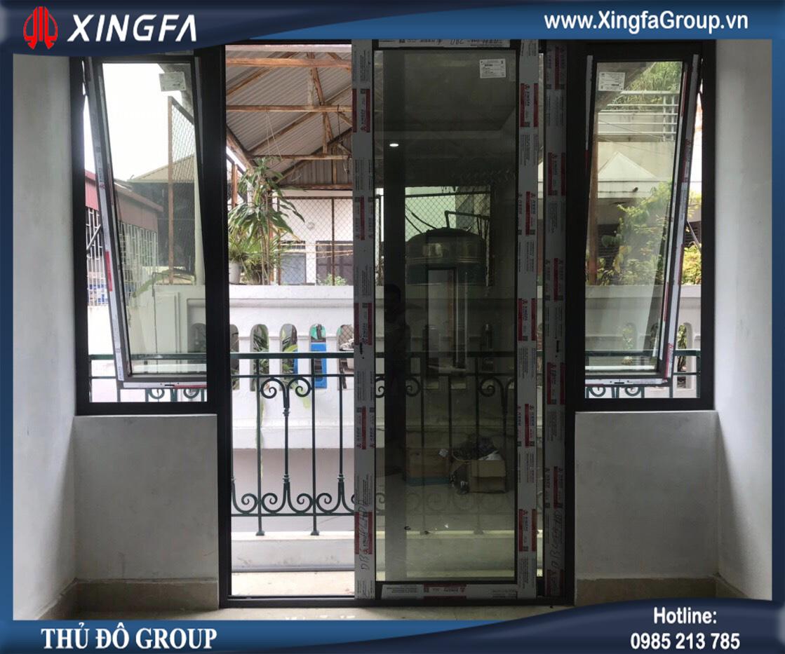 Thủ Đô Group Lắp Đặt Cửa Nhôm XINGFA Tại Hồ Đắc Di, Đống Đa, Hà Nội
