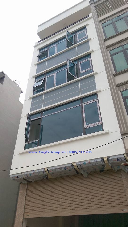 CÔNG TRÌNH LẮP ĐẶT CỬA NHÔM XINGFA TẠI VẠN PHÚC, HÀ ĐÔNG