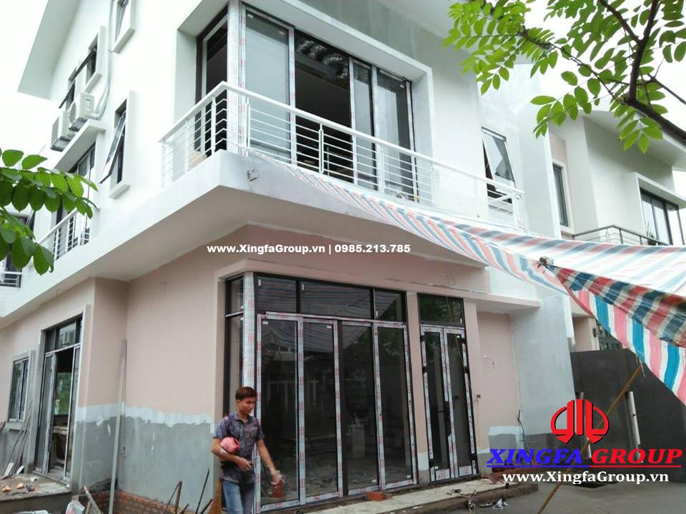 Công Trình Thi Công Lắp Đặt Cửa Nhôm XINGFA Tại Xanh Villas Resort