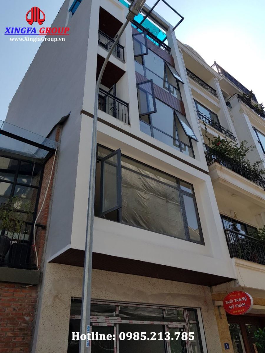Công Trình Lắp Đặt Cửa Nhôm XINGFA Tại Lâm Hạ, Long Biên, Hà Nội