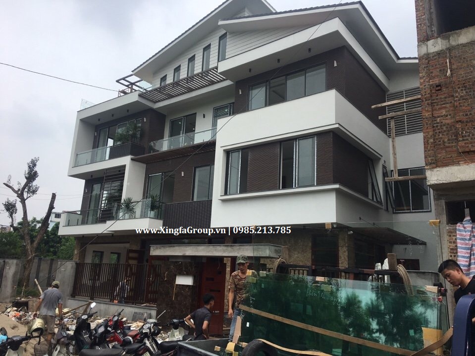 CÔNG TRÌNH LẮP ĐẶT CỬA NHÔM XINGFA TẠI KĐT LINH ĐÀM