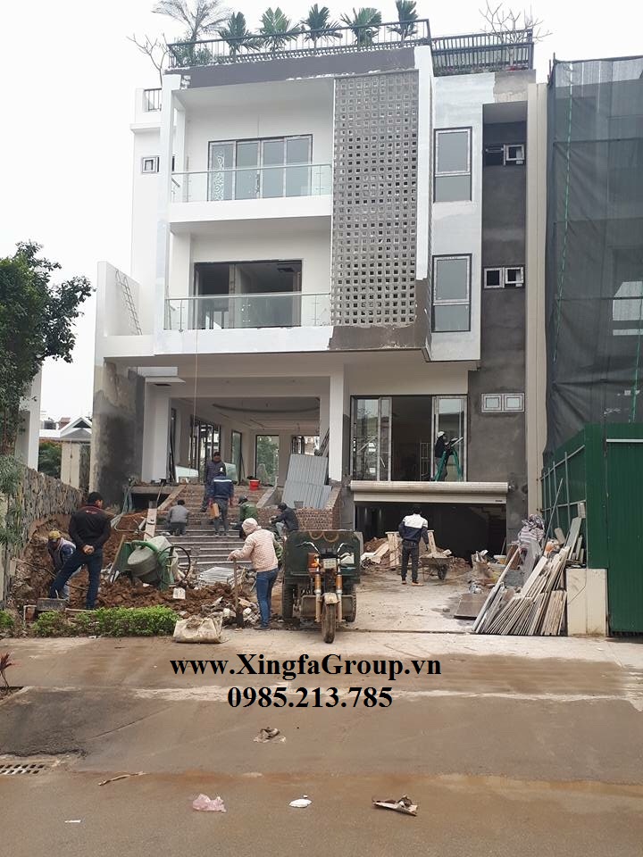 Công Trình Cửa Nhôm Xingfa Nhập Khẩu Tại Đồng Đăng, Lạng Sơn