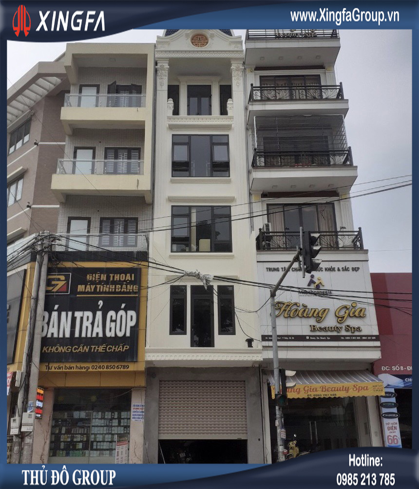 Thủ Đô Group Thi Công Cửa Nhôm XINGFA tại Hiệp Hòa, Bắc Giang