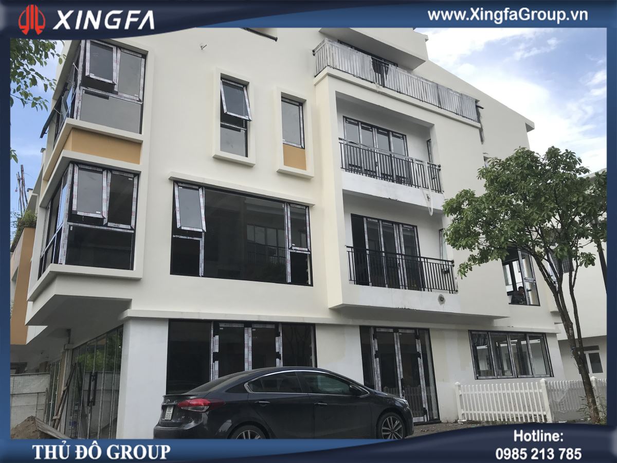 Thủ Đô Group Thi Công Cửa Nhôm XINGFA Nhập Khẩu Tại Ecopark

