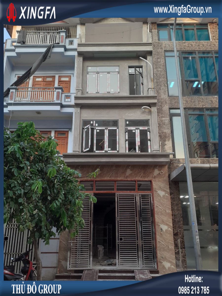 Thủ Đô Group Lắp Đặt Cửa Nhôm XINGFA Tại Quang Trung, Hà Đông, Hà Nội