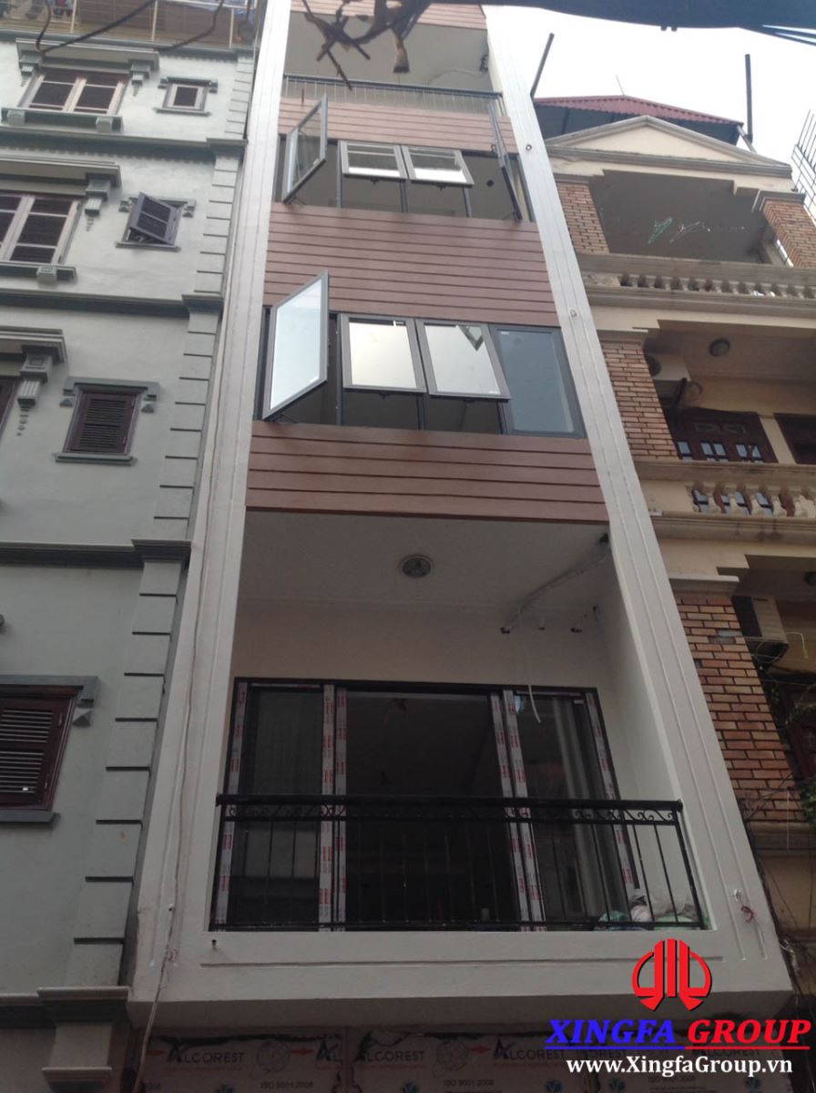 Công Trình Lắp Đặt Cửa Nhôm XINGFA Tại Hồng Hà, Hoàn Kiếm, Hà Nội