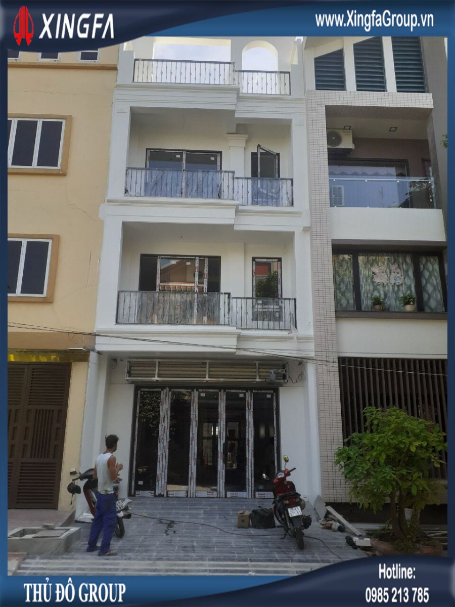 Thủ Đô Group Lắp Đặt Cửa Nhôm XINGFA Tại KĐT Phú Thịnh, Sơn Tây, Hà Nội