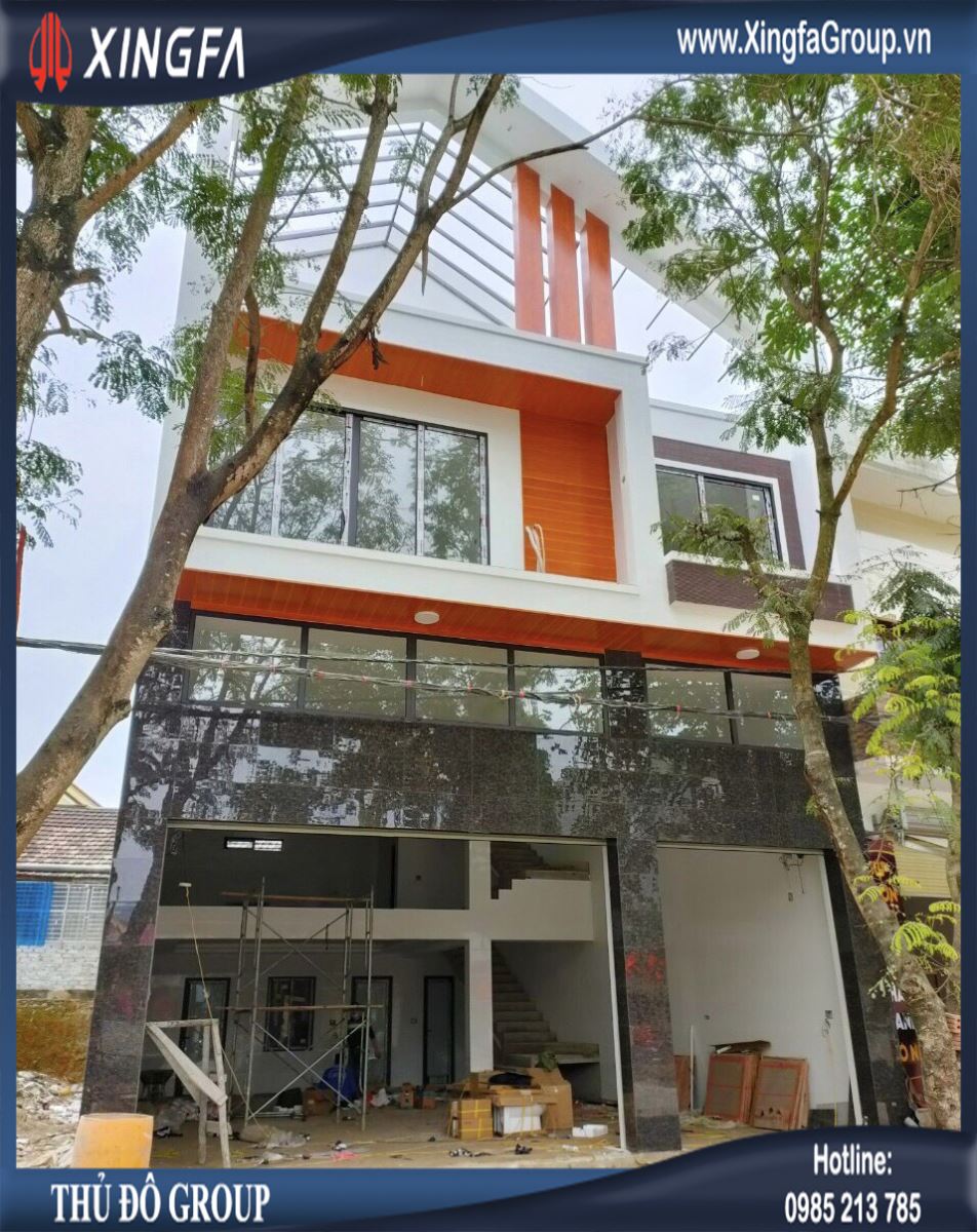 Thủ Đô Group Thi Công Cửa Nhôm XINGFA Tại Quế Phong, Nghệ An