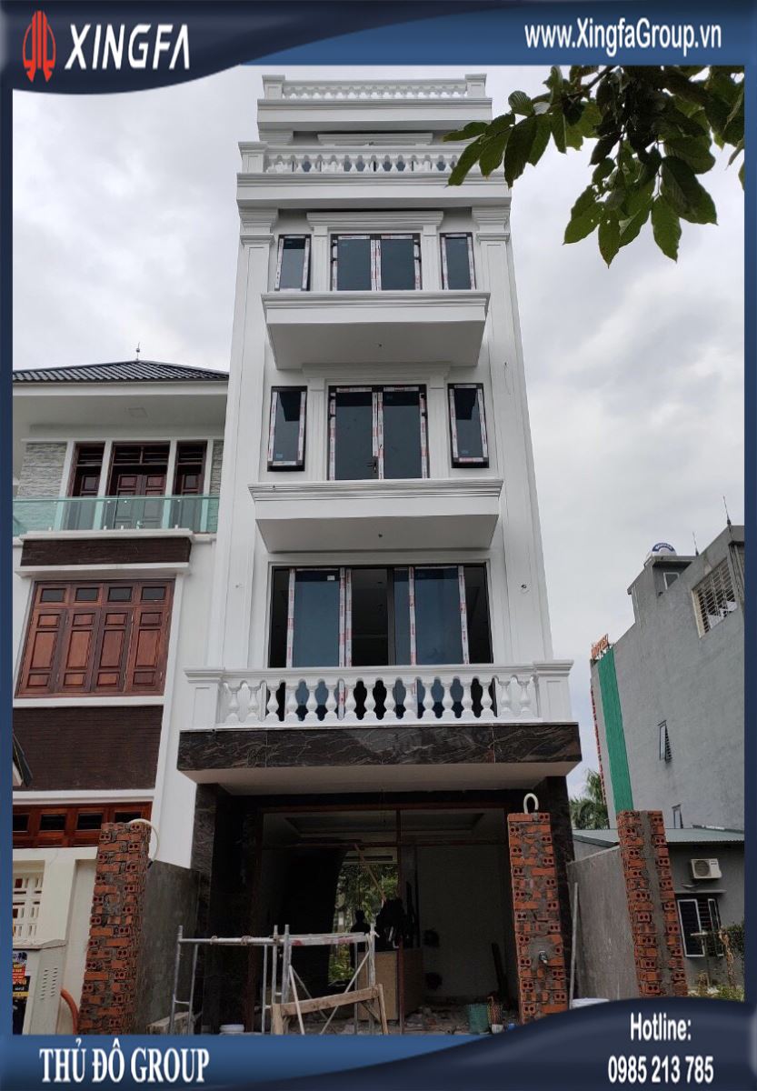 Thủ Đô Group Thi Công Cửa Nhôm XINGFA Nhập Khẩu Tại Việt Trì, Phú Thọ