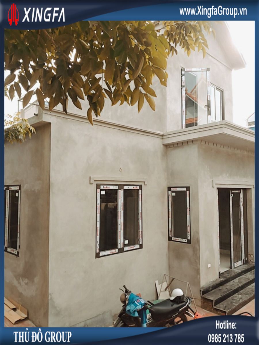 Thủ Đô Group Thi Công Cửa Nhôm XINGFA Tại Chương Mỹ, Hà Nội