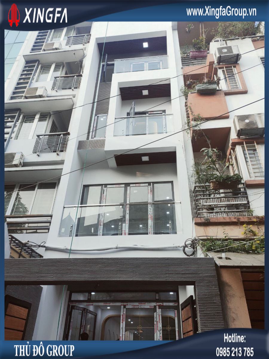 Thủ Đô Group Lắp Đặt Cửa Nhôm XINGFA Tại Đường Bưởi, Ba Đình, Hà Nội