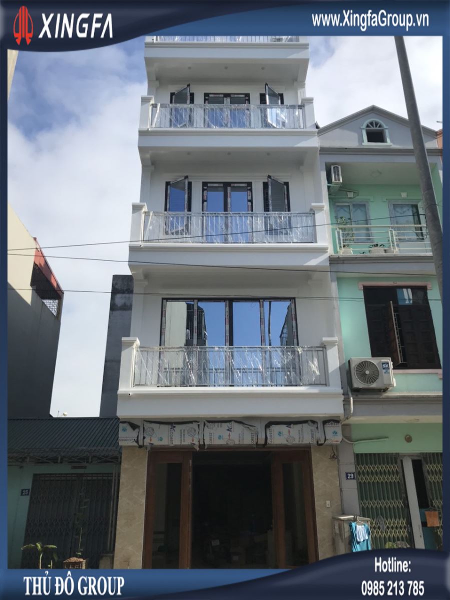 Thủ Đô Group Lắp Đặt Cửa Nhôm XINGFA Tại Đặng Vũ Hỷ, Long Biên, Hà Nội