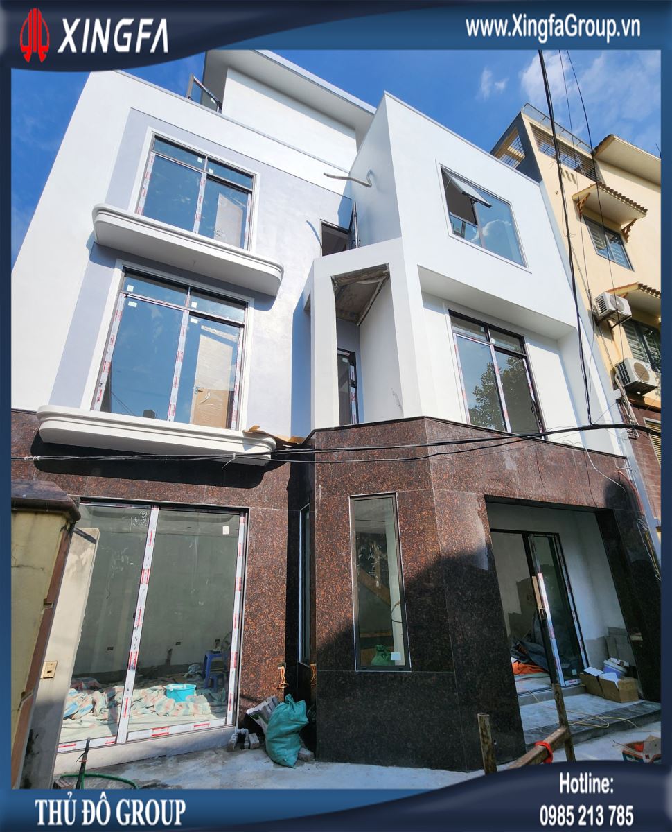 Thủ Đô Group Thi Công Cửa Nhôm XINGFA Tại Đông Anh, Hà Nội