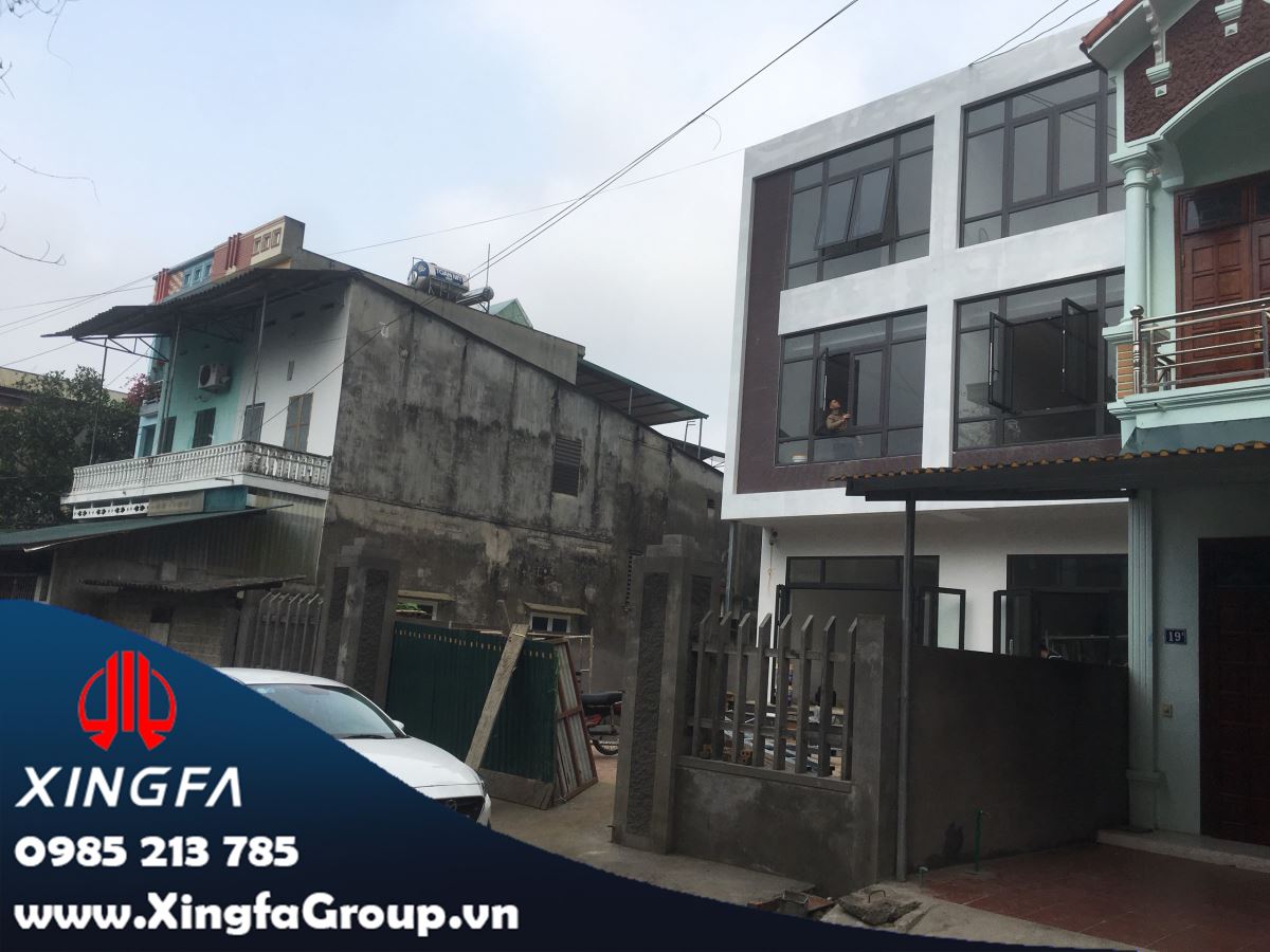 Thủ Đô Group Lắp Đặt Cửa Nhôm XINGFA Và Cửa Nhôm Maxlight Tại Hà Giang