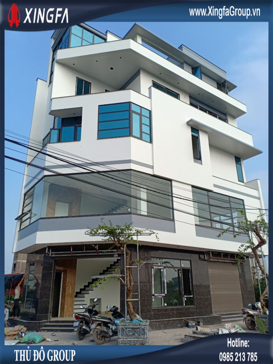 Thủ Đô Group Thi Công Cửa Nhôm XINGFA Tại Văn Giang, Hưng Yên