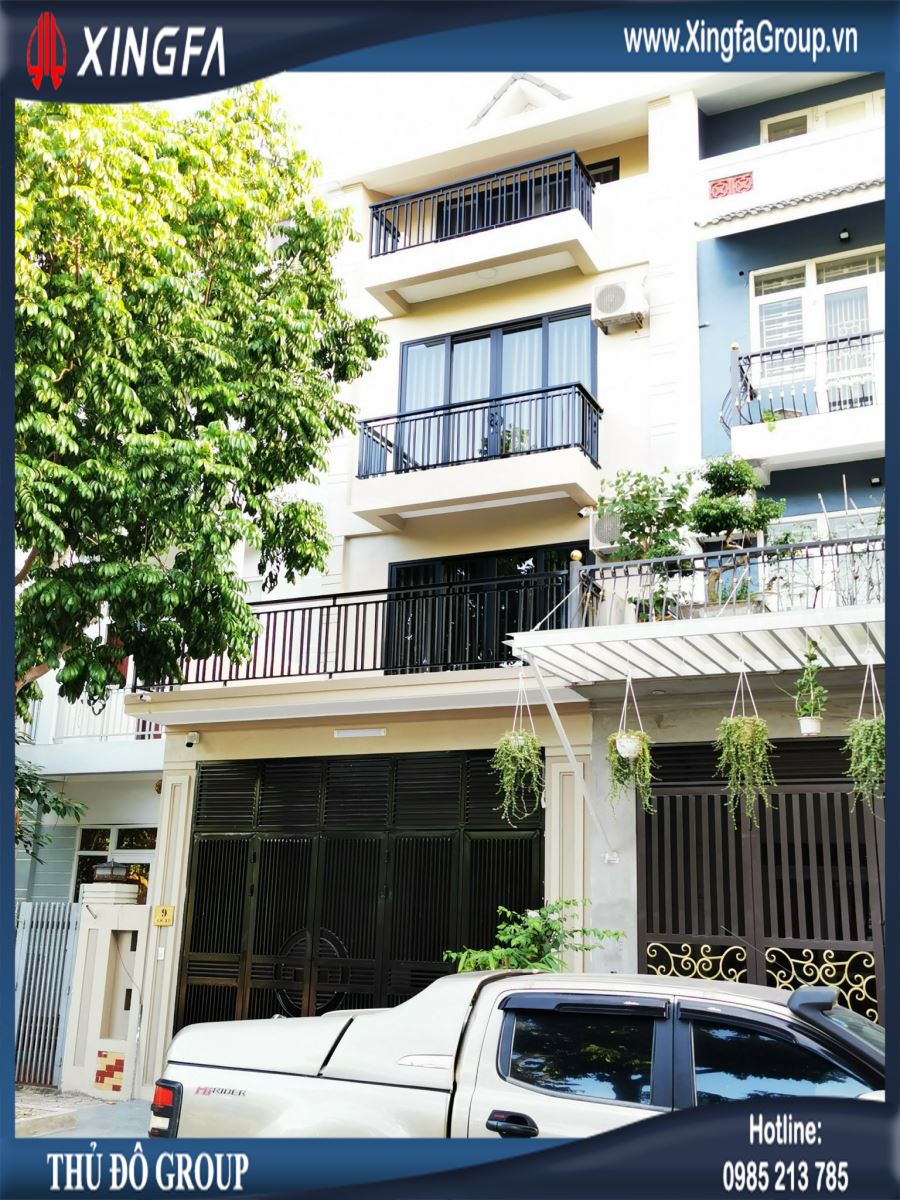 Thủ Đô Group Lắp Đặt Cửa Nhôm XINGFA Tại KĐT Vân Canh Hud, Hoài Đức, Hà Nội