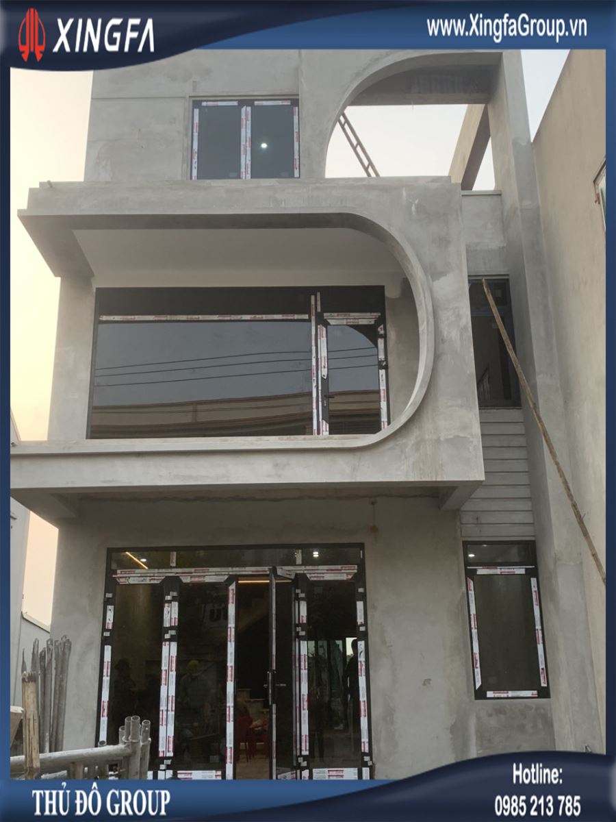 Thủ Đô Group Lắp Đặt Cửa Nhôm XINGFA Nhập Khẩu Tại Ninh Bình