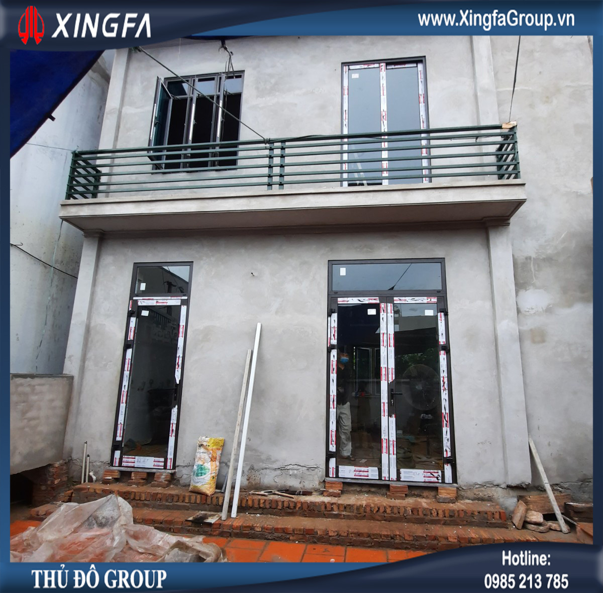 Thủ Đô Group Thi Công Cửa Nhôm XINGFA Tại Thường Tín, Hà Nội