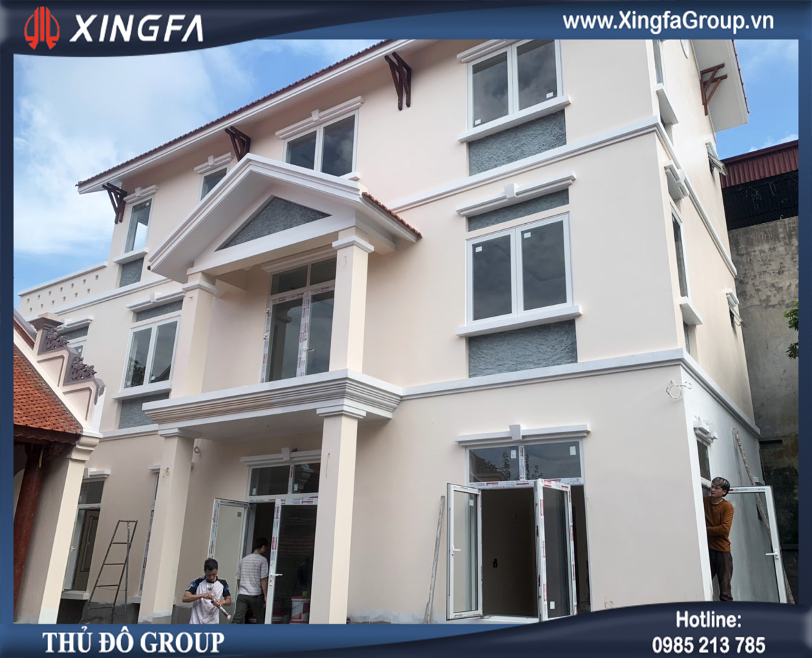 Thủ Đô Group Thi Công Lắp Đặt Cửa Nhôm XINGFA Tại Yên Mỹ, Hưng Yên