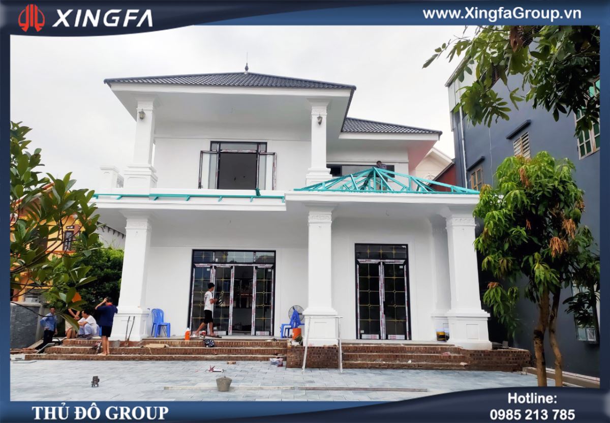 Thủ Đô Group Thi Công Cửa Nhôm XINGFA Tại Yên Phong, Bắc Ninh