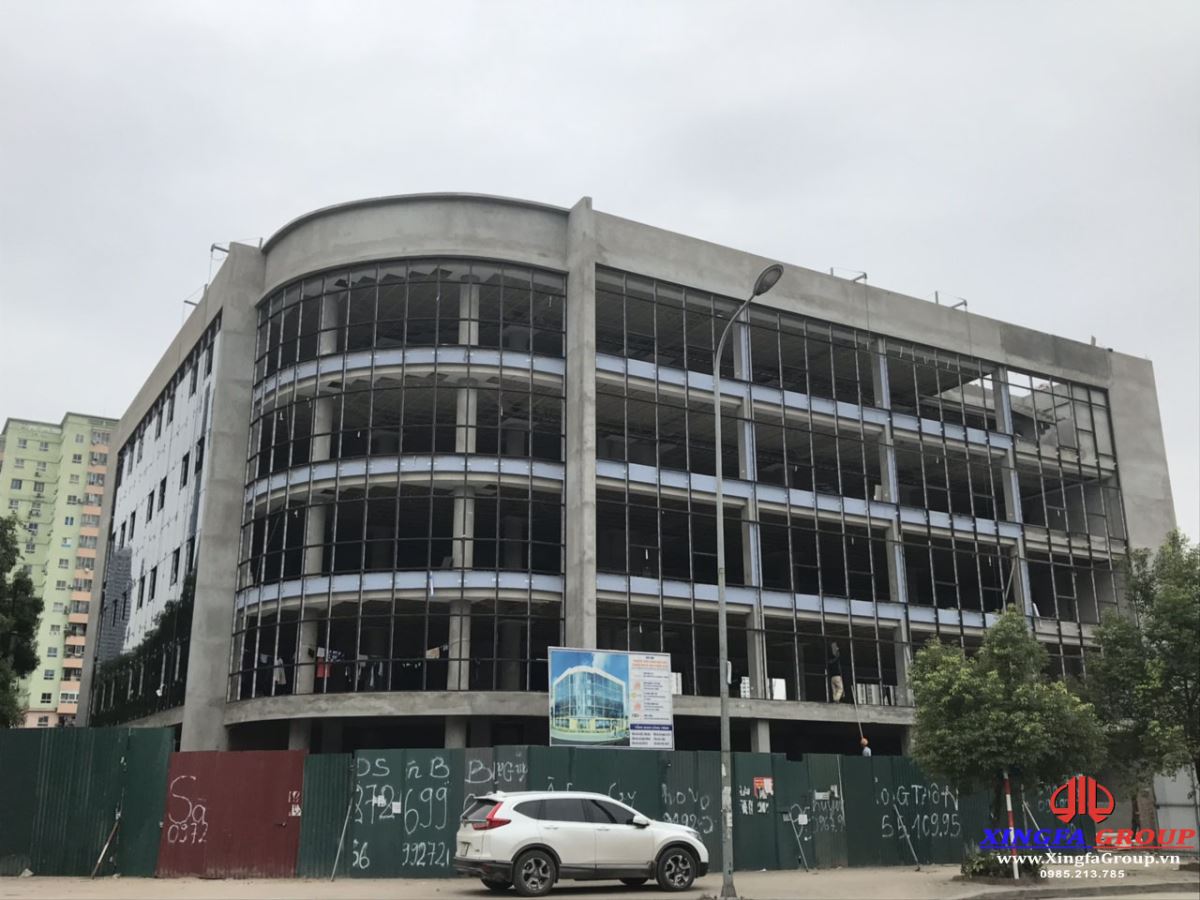 Công Trình Vách Mặt Dựng Xingfa Tại Trần Thái Tông, Cầu Giấy