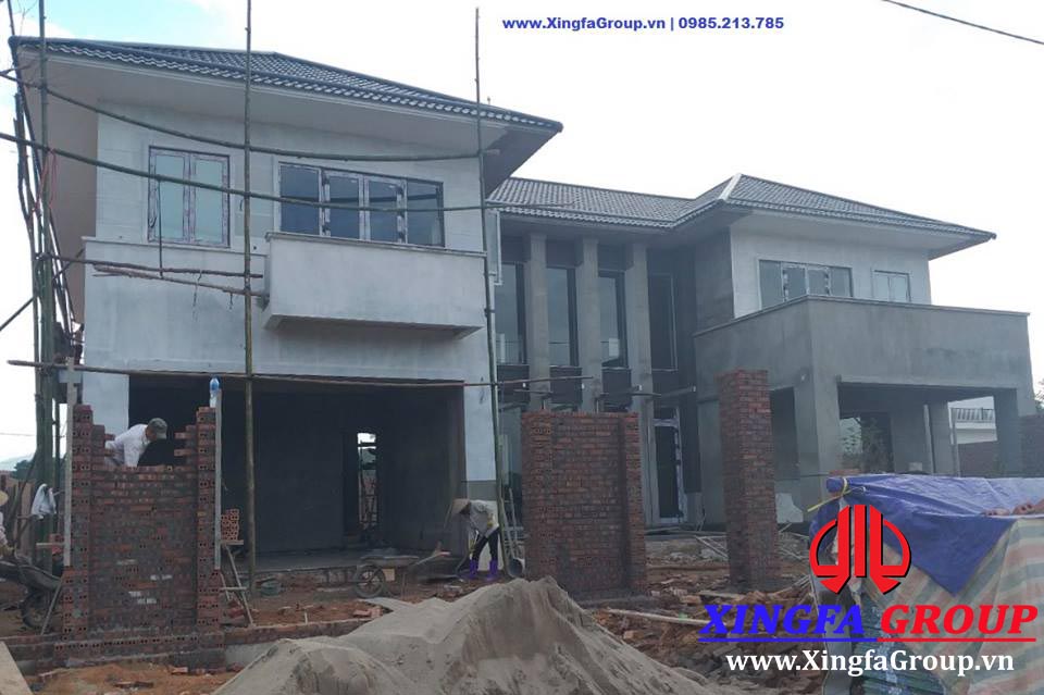 Công Trình Thi Công Cửa Nhôm XINGFA Tại Thanh Sơn, Phú Thọ