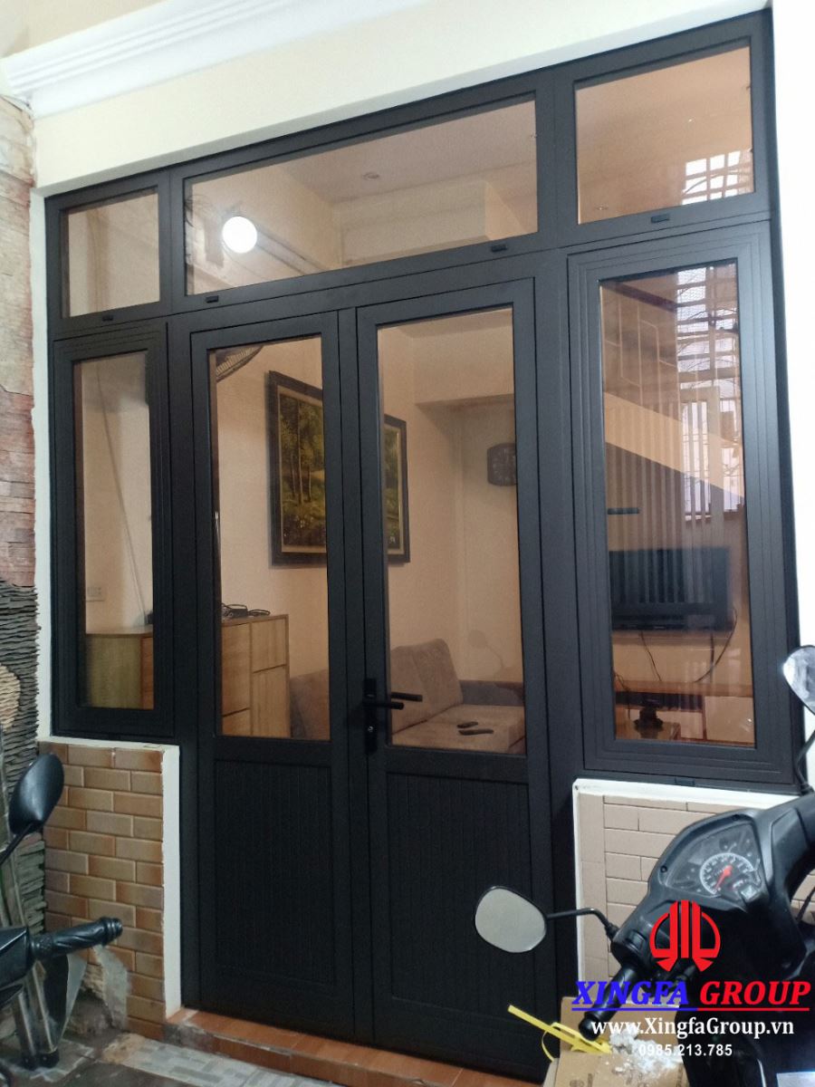 Lắp Đặt Cửa Nhôm Xingfa Tại Lê Trọng Tấn, Thanh Xuân, Hà Nội