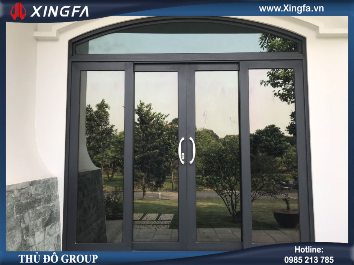 CỬA NHÔM XINGFA MẦU XÁM GHI — THỦ ĐÔ GROUP ®