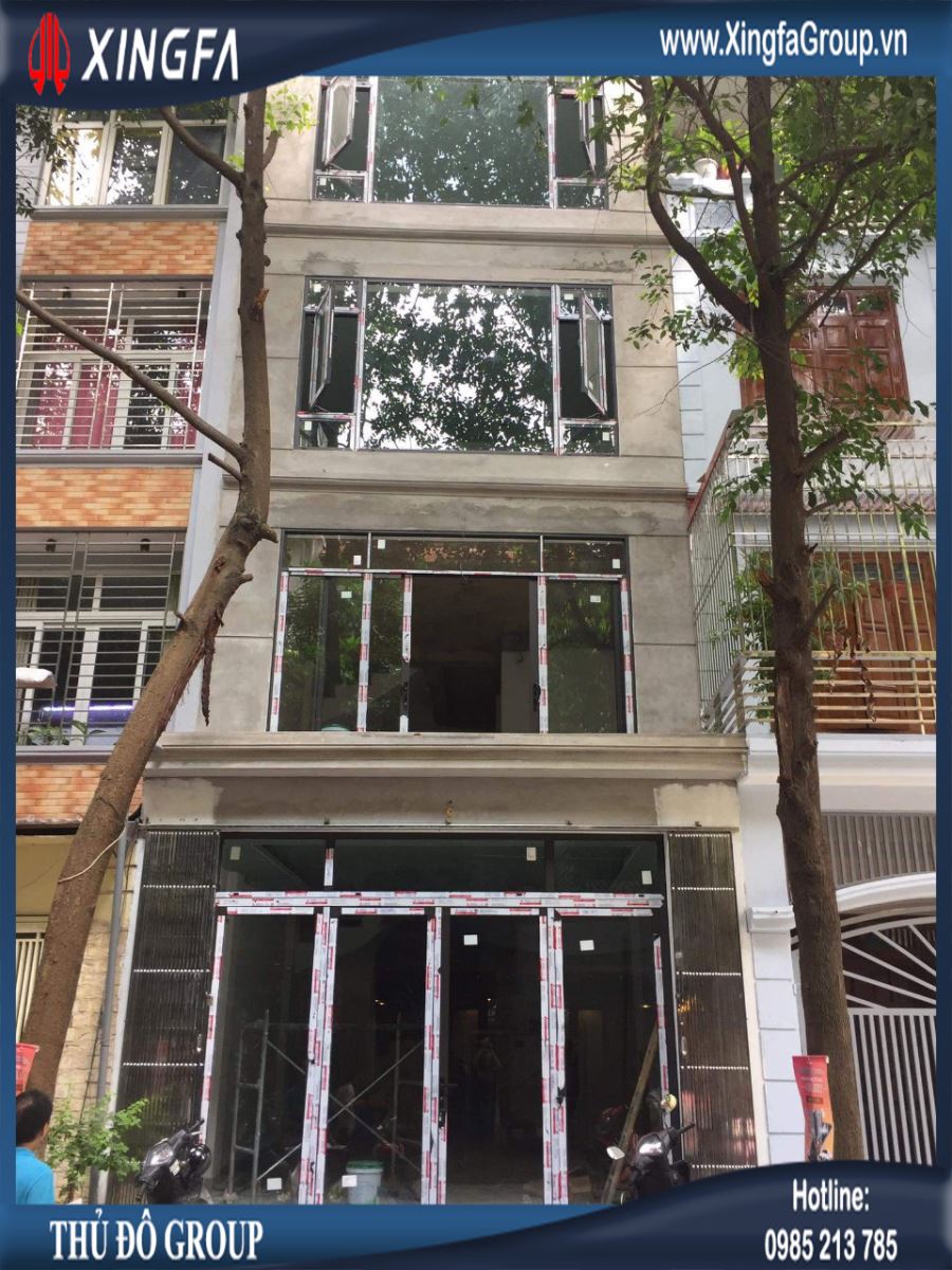 Thủ Đô Group Lắp Đặt Cửa Nhôm XINGFA Tại KĐT Xa La, Hà Đông, Hà Nội