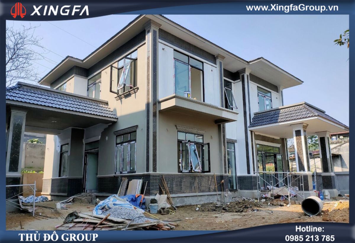 Thủ Đô Group Thi Công Cửa Nhôm XINGFA Tại Thành Phố Yên Bái
