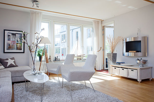 Thiết kế nội thất chung cư mang vẻ đẹp hiện đại hơn với Hệ cửa Nhôm xingfa
