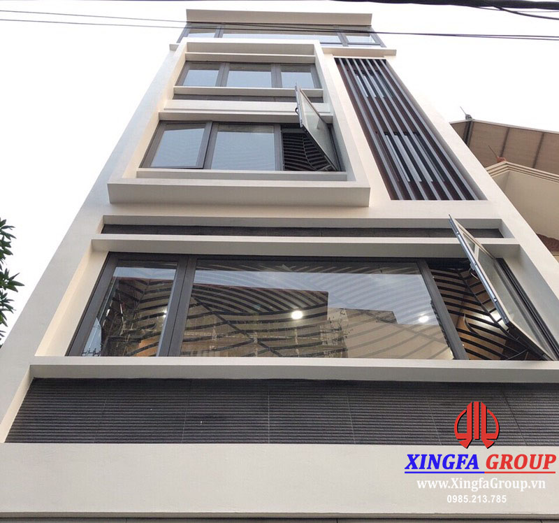 Công Trình Lắp Đặt Cửa Nhôm Xingfa Tại Đặng Tiến Đông, Đống Đa, Hà Nội