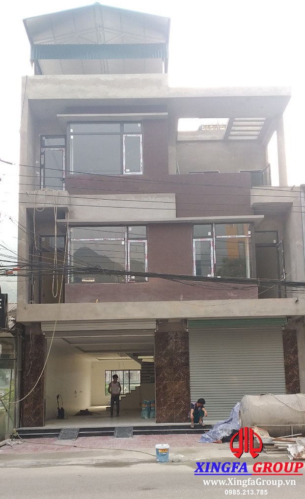 Công Trình Lắp Đặt Cửa Nhôm Xingfa Tại Thành Phố Hà Giang