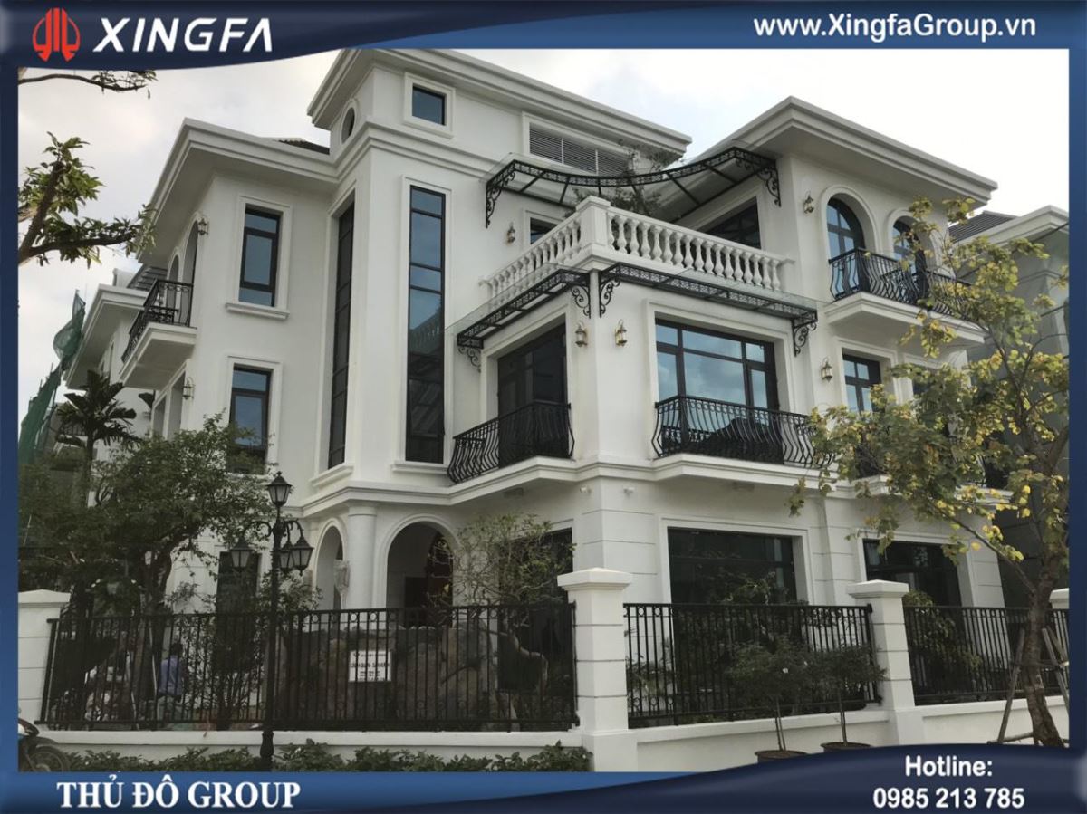 CÔNG TRÌNH THI CÔNG LẮP ĐẶT CỬA NHÔM XINGFA THỰC TẾ