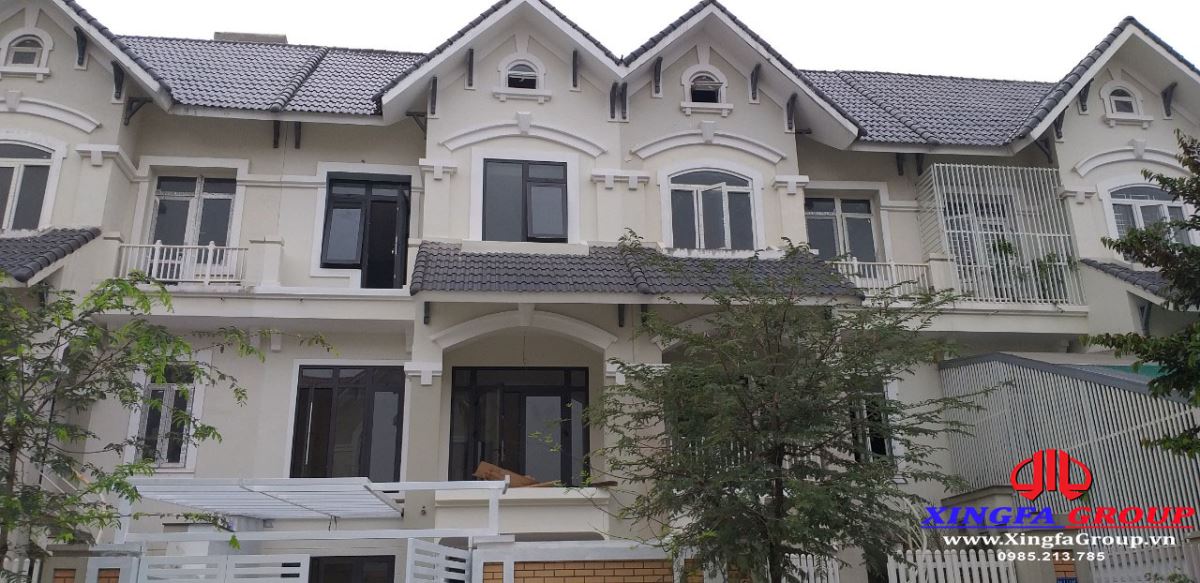 Công Trình Cửa Nhôm XINGFA Tại Thiên Đường Bảo Sơn, Hoài Đức, Hà Nội