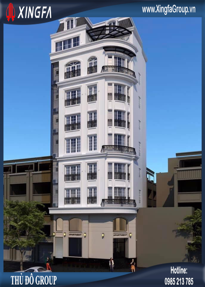 Thủ Đô Group Lắp Đặt Cửa Nhôm XINGFA Tại Khách Sạn Apartment Xã Đàn, Hà Nội