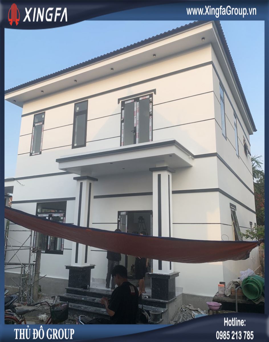 Thủ Đô Group Thi Công Cửa Nhôm XINGFA Tại Kim Thành, Hải Dương