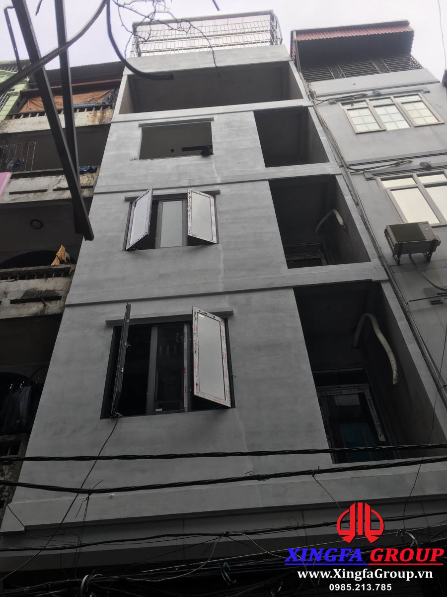 Công Trình Cửa Nhôm Xingfa Tại Khương Thượng, Thanh Xuân, Hà Nội
