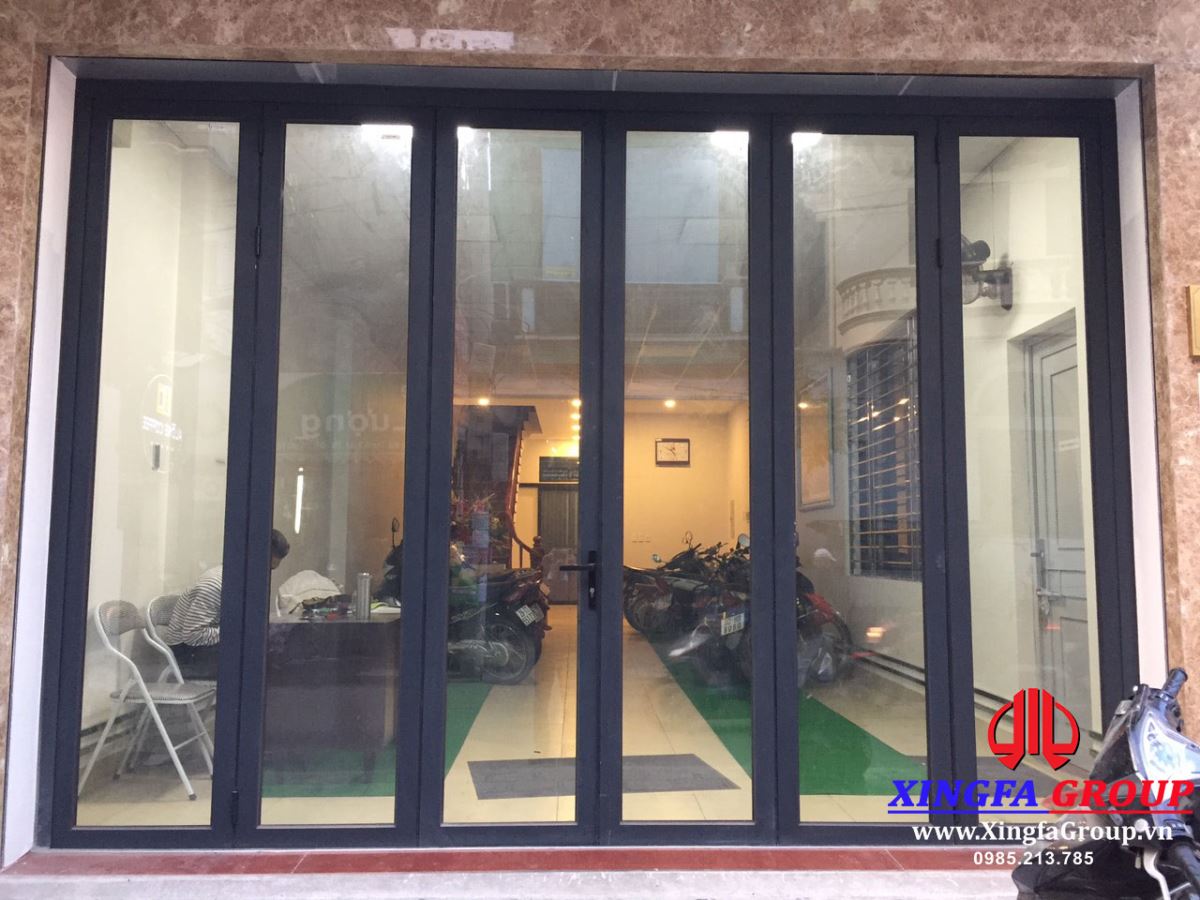 Thi Công Cửa Nhôm Xingfa Tại Phố Trần Điền, Hoàng Mai, Hà Nội