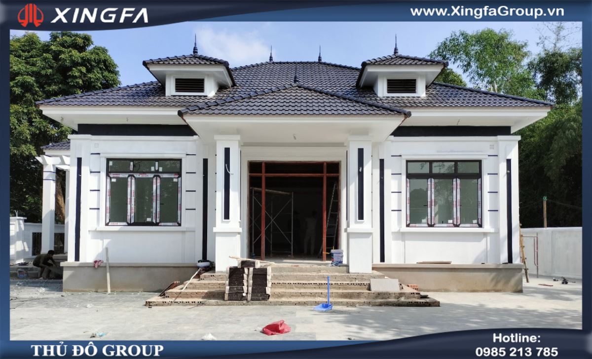 Thủ Đô Group Thi Công Cửa Nhôm XINGFA Tại Đông Vệ, Thanh Hóa
