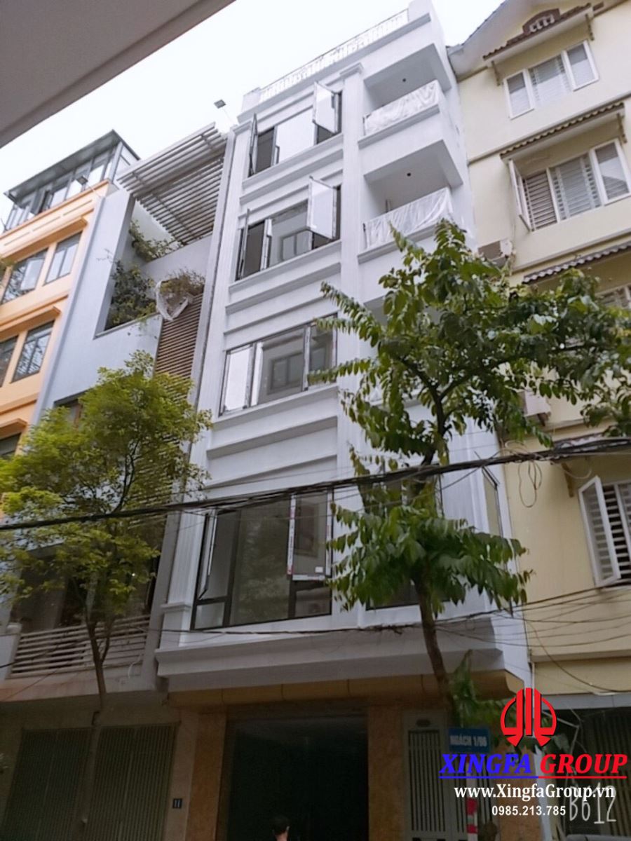 Công Trình Cửa Nhôm Xingfa Nhập Khẩu Tại Phạm Tuấn Tài, Cầu Giấy, HN